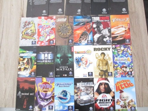 Lot notices nintendo gamecube - nintendo,