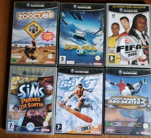 Lot jeux game cube - jeux,